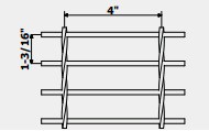 19-W-4 Welded Steel Grating