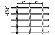 15-W-2 Welded Steel Bar Grating